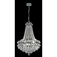 Unbranded 1202 6CH - 6 Light Polished Chrome Chandelier