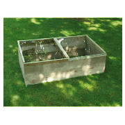 Unbranded 120cm raised double cold frame