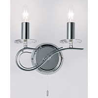 Unbranded 1210 2CH - Polished Chrome Wall Light