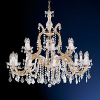 Unbranded 1214 18 - 18 Light Polished Brass Chandelier