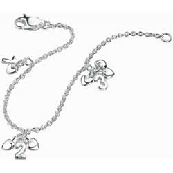 123 Silver Diamond Bracelet