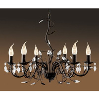 Unbranded 1266 6BR - Rustic Brown Hanging Light