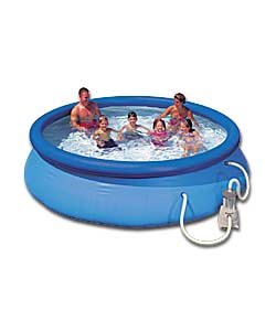 12ft Easy Set Pool Set and Cover