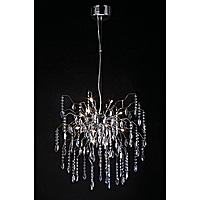 Unbranded 133 12CH - Chrome and Crystal Pendant Light