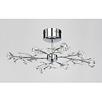 Unbranded 136 8CH - Polished Chrome Ceiling Light