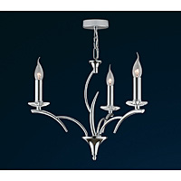 Unbranded 1363 3CC - 3 Light Polished Chrome Hanging Light