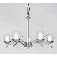 Unbranded 137 5CH - 5 Light Polished Chrome Hanging Light