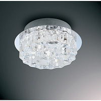 Unbranded 141 5CC - Polished Chrome Semi Flush Light