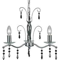 Unbranded 1427 3CH - 3 Light Polished Chrome Hanging Light