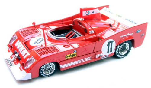 1:43 Scale Alfa Romeo 33TT12 1000km Monza 1975 - Pescarolo / Bell