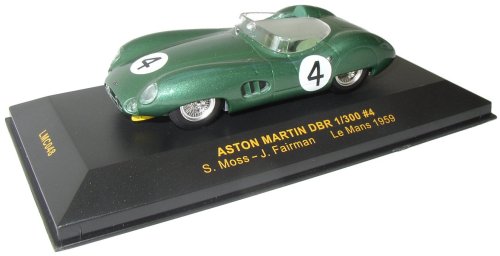 1:43 Scale Aston Martin DBR 1 #4 1959, produced by IXO