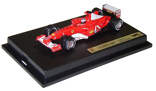 1:43 Scale Ferrari F2003GA Race Car 2003 - R.Barrichello