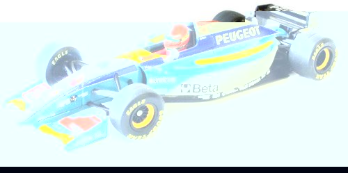 1:43 Scale Jordan Peugeot EJR195 - E.Irvine
