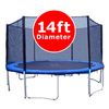Unbranded 14ft SkyTec Trampoline With Safety Net