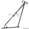 Unbranded 15` Black Hanging Basket Bracket