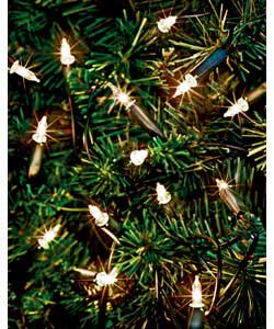 Low voltage powered.1.5m lead.24m chain.Clear bulbs. 8function lights.Indoor/outdoor use