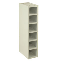 150mm Wide Wine Rack Gloss White