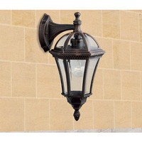 Unbranded 1563 - Rustic Brown Wall Light