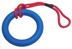 15cm (6") Ring on Rope