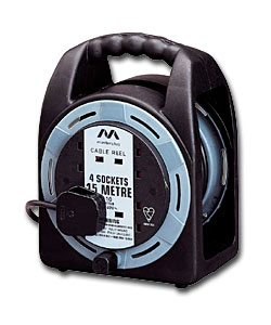 15m 10amp Cable Reel