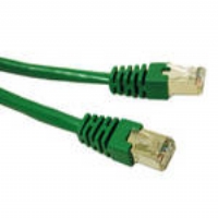 Unbranded 15M Shielded Cat5e Moulded Patch Cable Green
