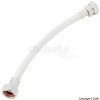 Unbranded 15mm Flexible Braided Tap Connector Hose 15mm x