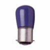 15W pygmy colour lightbulb blue BC