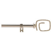 Unbranded 16-19mm Extendable Metal Curtains Pole Square