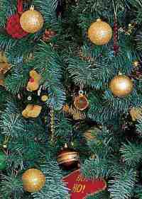 16 Assorted Baubles Gold