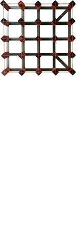 Unbranded 16 hole wine rack