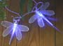   This great dragonfly lights have blue LED lights