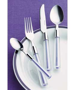 16 Piece Colour Rod Cutlery Set with Caddy
