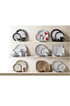 Unbranded 16-PIECE DINNER SET  16 FREE!