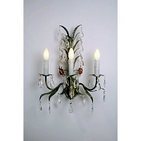 Unbranded 160 3W GR - Green Leaf Wall Light