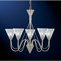 Unbranded 1635 5SS - 5 Light Satin Silver Hanging Light