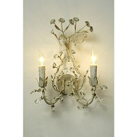 Unbranded 165 2W CC - Cream Crack Wall Light