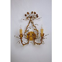 Unbranded 165 2W GO - Gold Wall Light