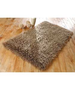 Heavy weight 100% wool pile with matching backing.Ends and edges woven.Hand washable.Suitable for