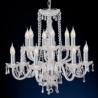 Unbranded 1712 12 - 12 Light Polished Chrome Chandelier