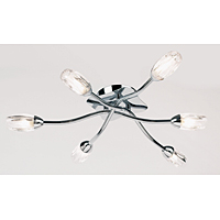 Unbranded 1726 6FCH - Polished Chrome Ceiling Light