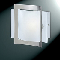 Unbranded 1736SS - Glass and Chrome Flush Light