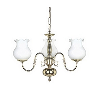 Unbranded 1789 3PB - 3 Light Polished Brass Hanging Light