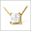 18 Carat Gold 0.52 Carat Diamond Pendant by Saul Anthony