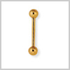 18 Carat Gold Tongue Barbell