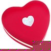 Unbranded 18 Choc Velvet Heart Box in ``Sequin Heart`` Style