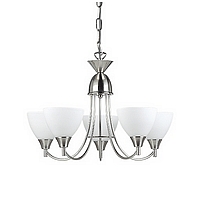 Unbranded 1805 5SC - 5 Light Satin Chrome Hanging Light
