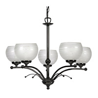 Contemporary and stylish ceiling light in a black chrome finish with uplighter glass shades. The cha