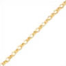 Unbranded 18in. Diamond-cut Oval Belcher Chain Necklace