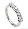 18k white gold eternity ring