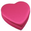Unbranded 18x E-Choc Satin Heart Box in ``Plain`` Gift Wrap